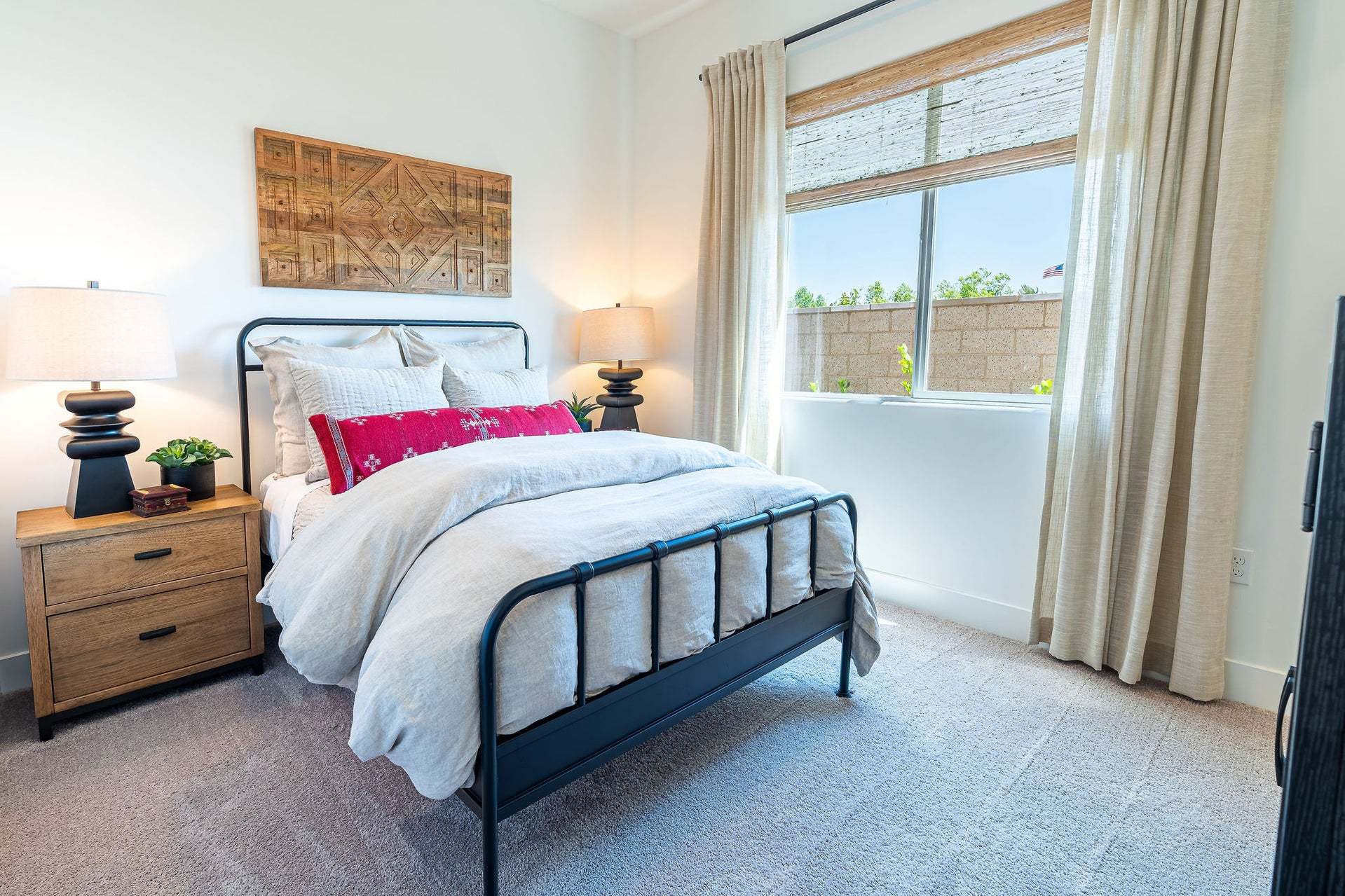 Morada | Plan 2 Model Interior | Bedroom 2 | Paso Robles, CA
