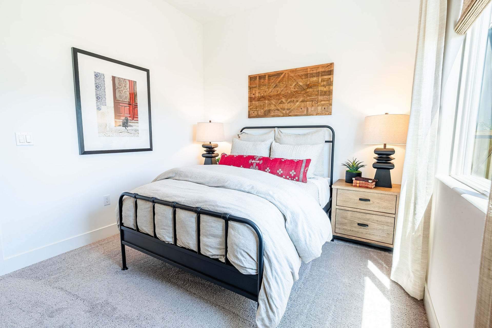 Morada | Plan 2 Model Interior | Bedroom 2 | Paso Robles, CA