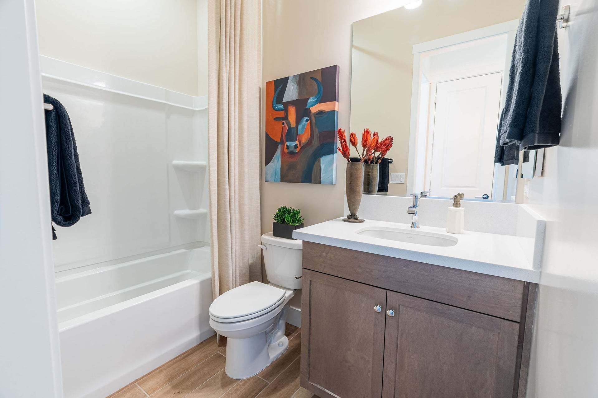 Morada | Plan 2 Model Interior | Bathroom 2 | Paso Robles, CA