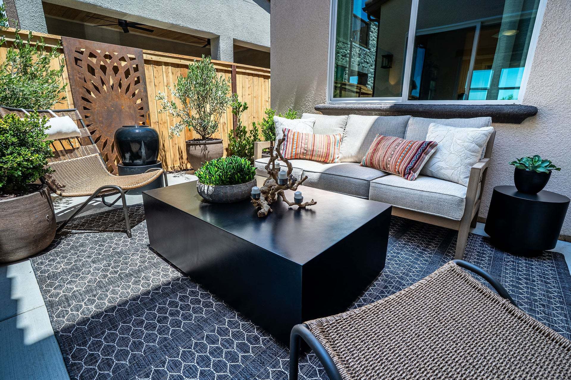 Morada | Plan 2 Model Exterior| Patio| Paso Robles, CA