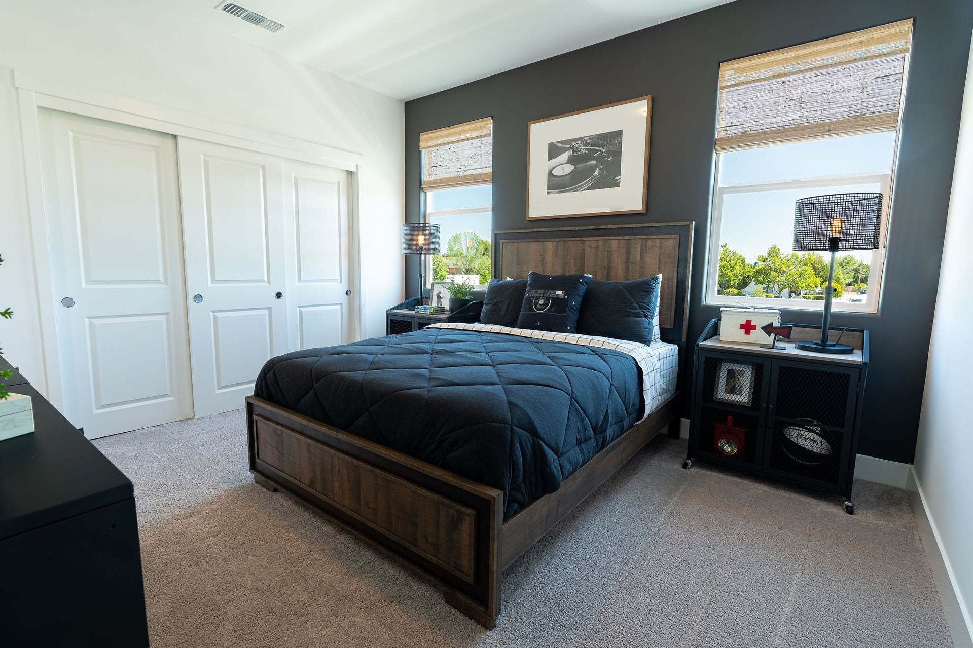 Morada | Plan 2 Model Interior| Bedroom 3 | Paso Robles, CA