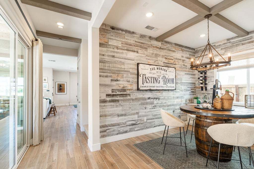 Morada | Plan 3 Model Interior | Wine Room| Paso Robles, CA