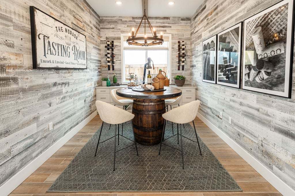Morada | Plan 3 Model Interior | Wine Room| Paso Robles, CA