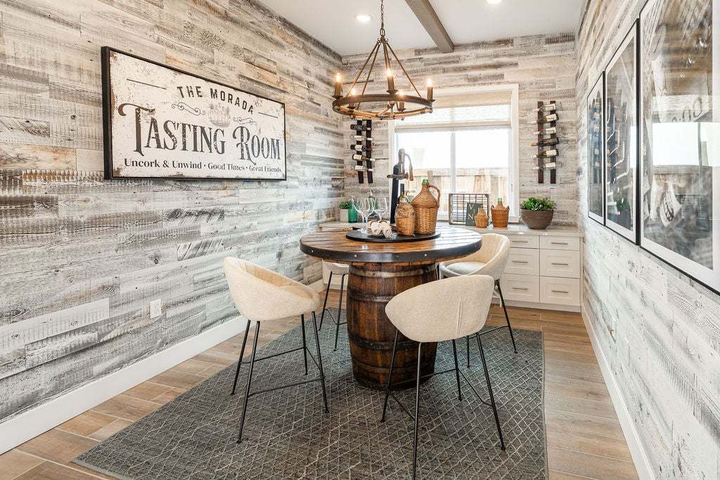 Morada | Plan 3 Model Interior | Wine Room| Paso Robles, CA