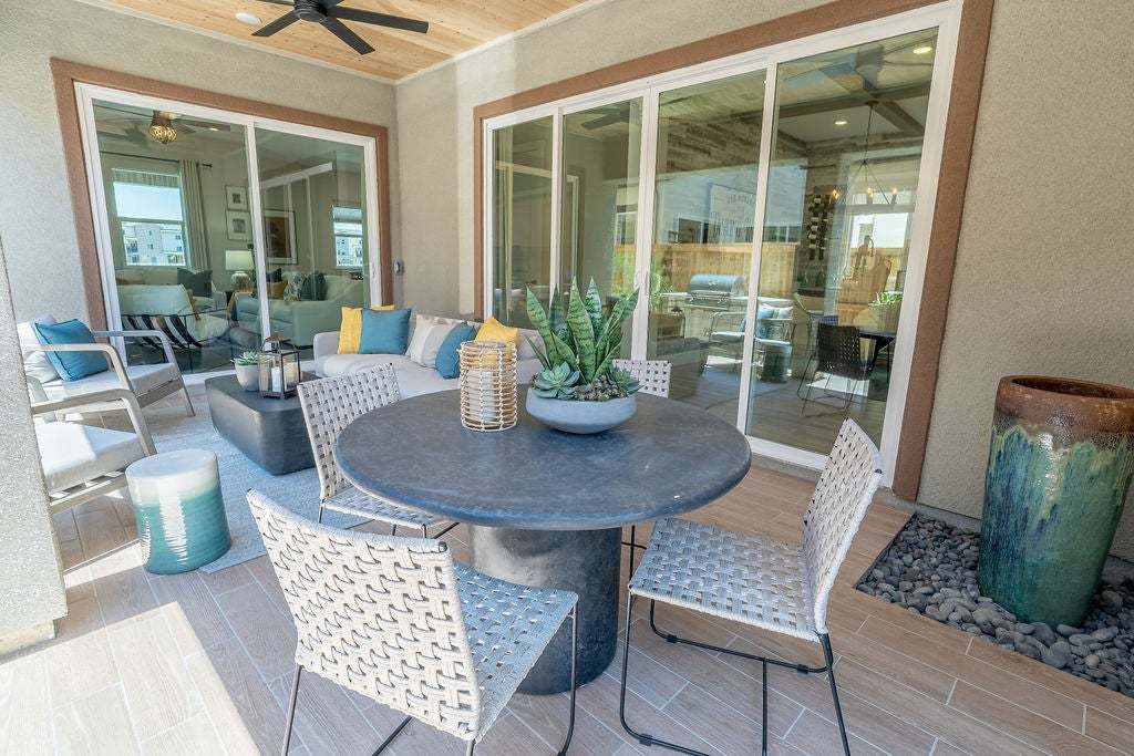 Morada | Plan 3 Model Exterior | Patio | Paso Robles, CA