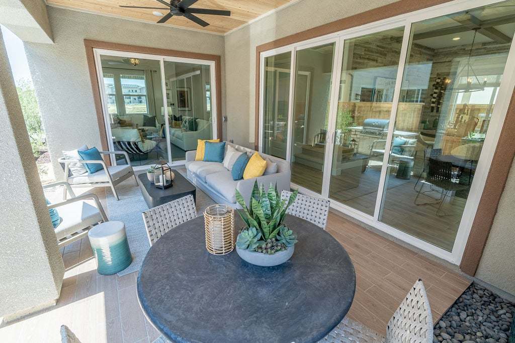 Morada | Plan 3 Model Exterior | Patio | Paso Robles, CA