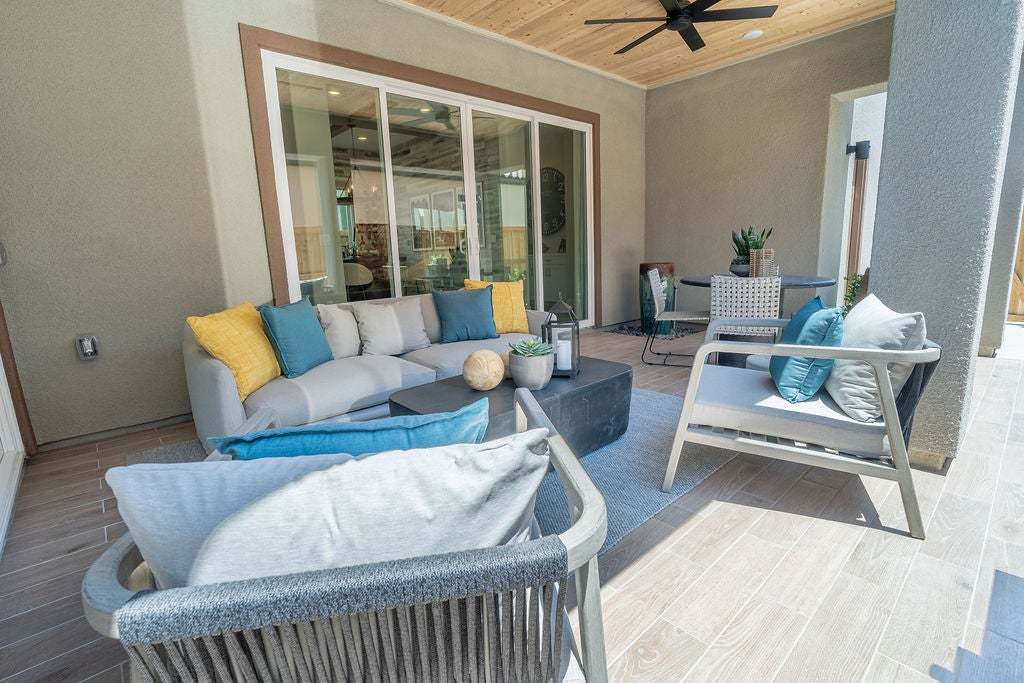 Morada | Plan 3 Model Exterior | Patio | Paso Robles, CA