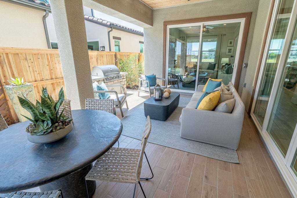 Morada | Plan 3 Model Exterior | Patio | Paso Robles, CA