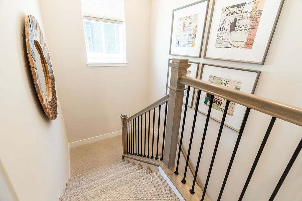 Morada | Plan 3 Model Interior| Stairwell| Paso Robles, CA