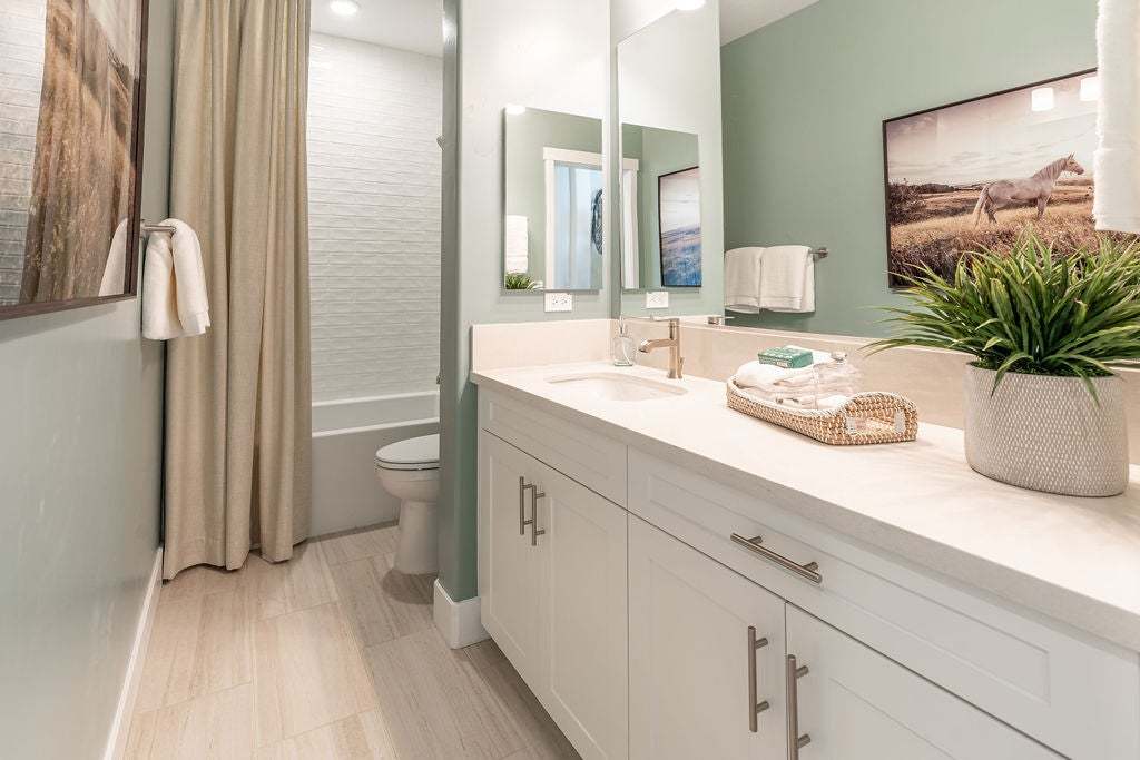 Morada | Plan 3 Model Interior| Bathroom 2 | Paso Robles, CA