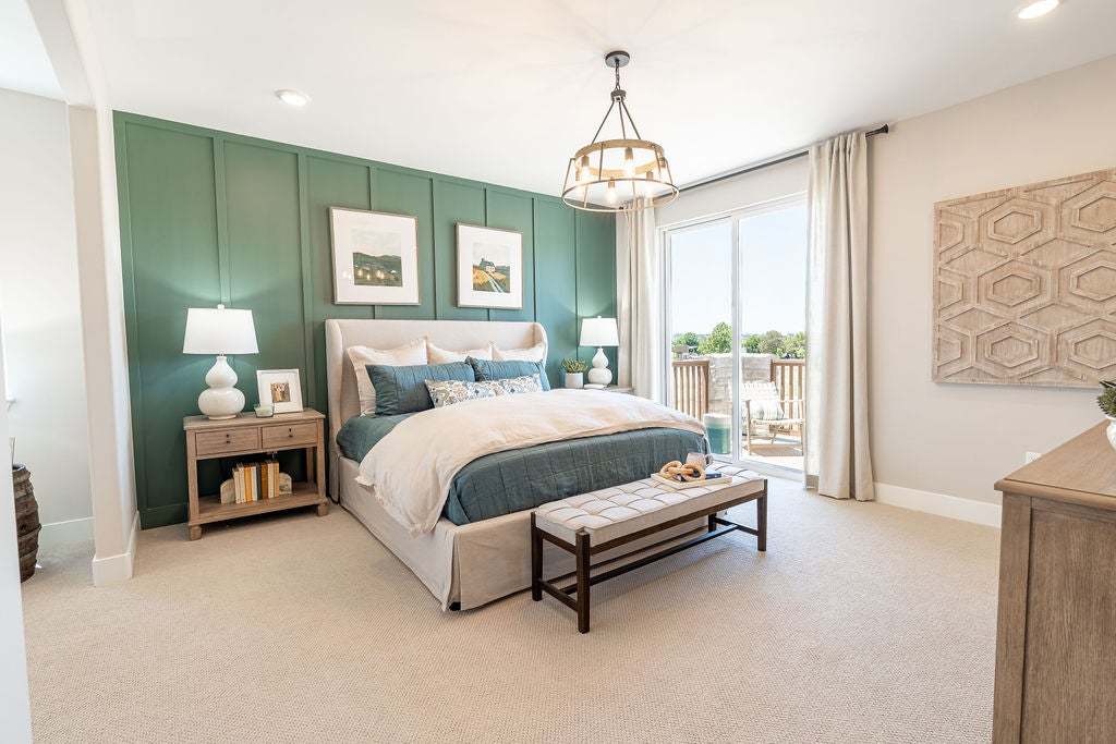 Morada | Plan 3 Model Interior | Primary Bedroom | Paso Robles, CA
