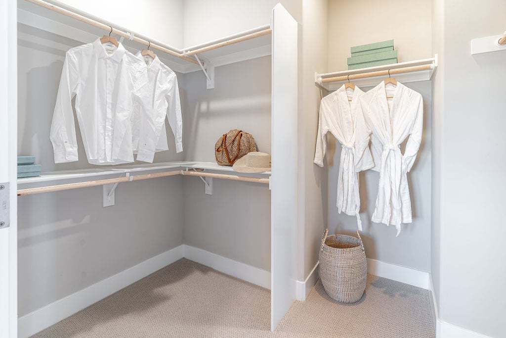 Morada | Plan 3 Model Interior | Primary Closet | Paso Robles, CA