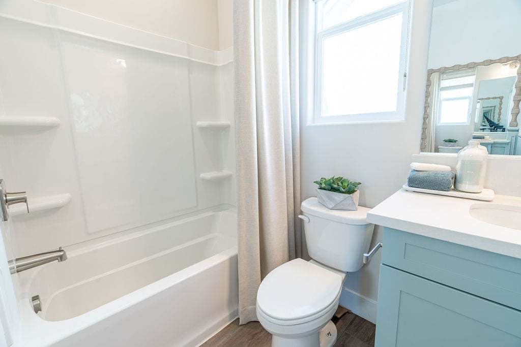 Morada | Plan 3 Model Interior |ADU Bathroom| Paso Robles, CA