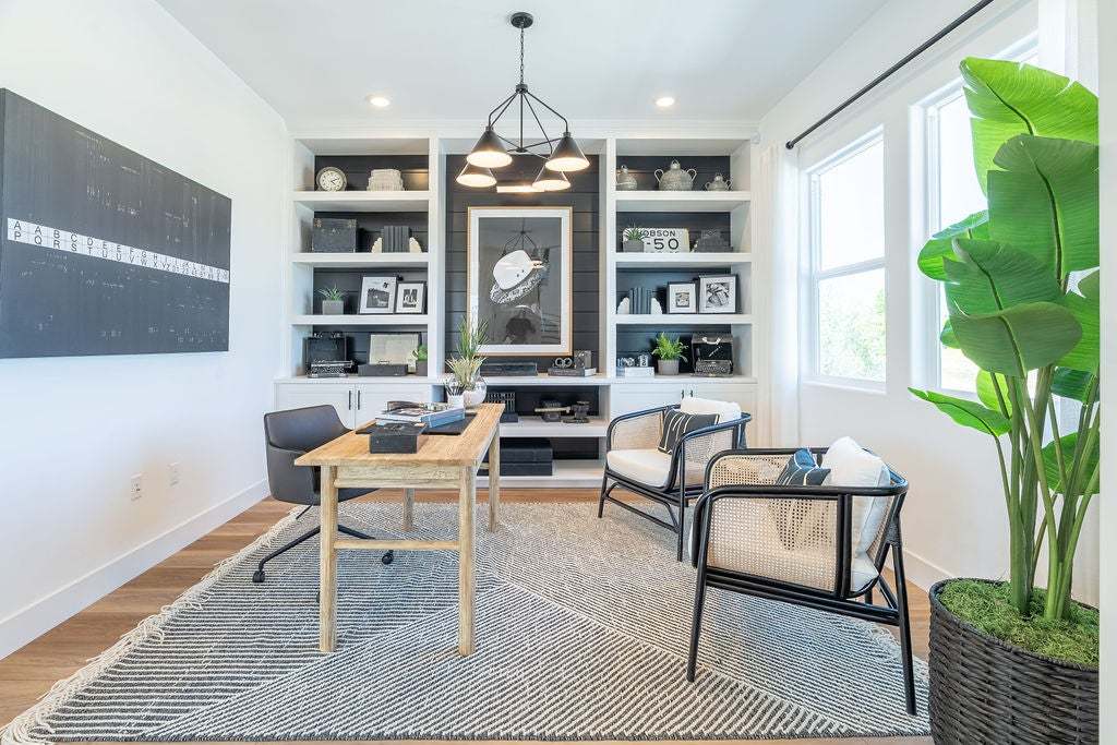 Morada | Plan 4 Model Interior | Office| Paso Robles, CA