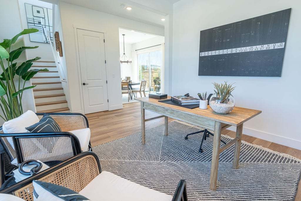 Morada | Plan 4 Model Interior | Office| Paso Robles, CA