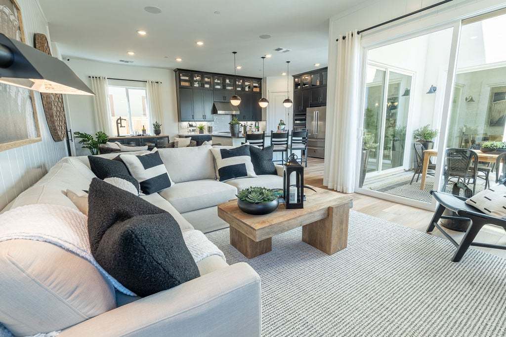Morada | Plan 4 Model Interior | Great Room | Paso Robles, CA