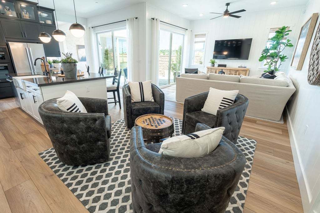 Morada | Plan 4 Model Interior | Great Room | Paso Robles, CA