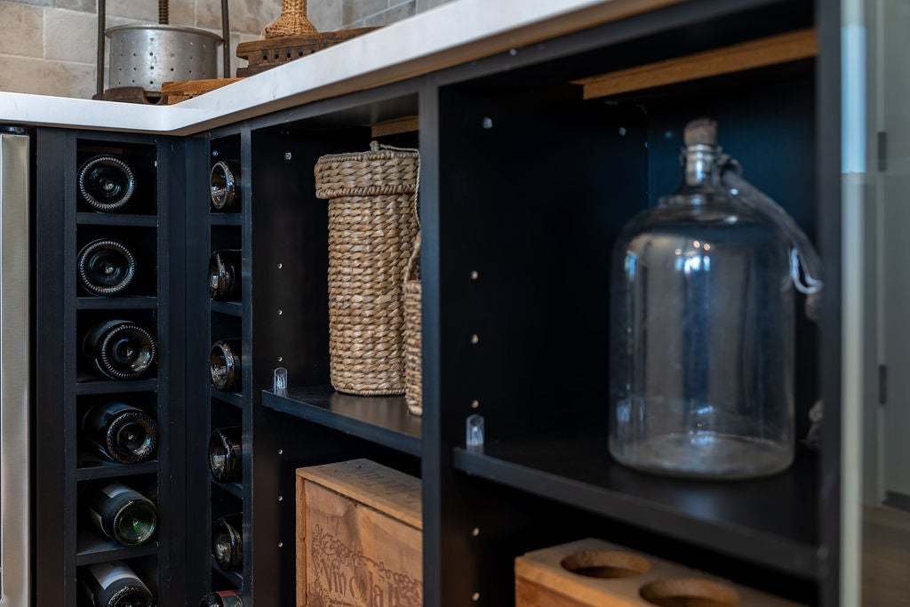 Morada | Plan 4 Model Interior | Wine Room | Paso Robles, CA