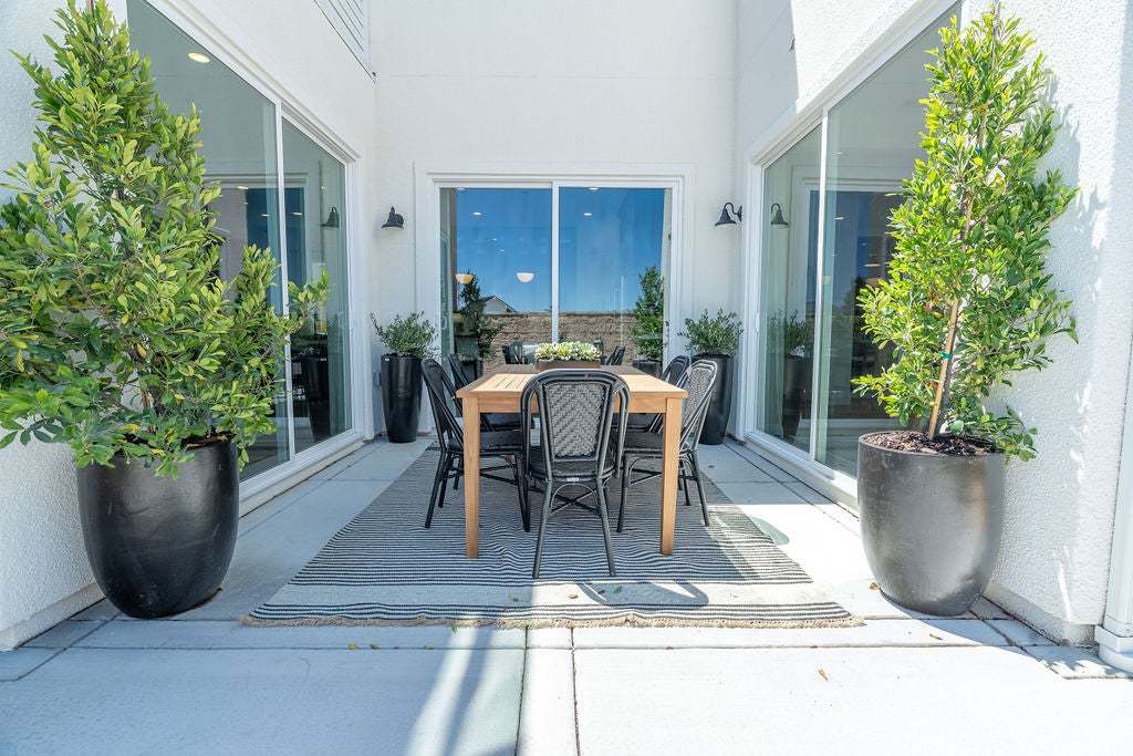 Morada | Plan 4 Model Exterior | Patio | Paso Robles, CA