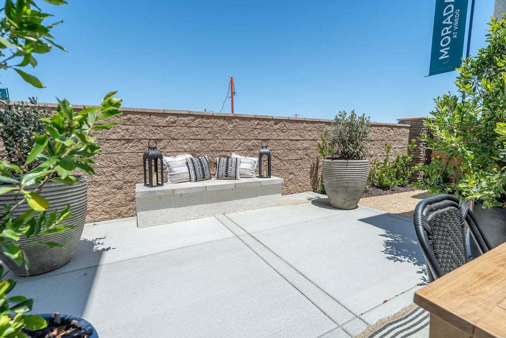 Morada | Plan 4 Model Exterior | Patio | Paso Robles, CA