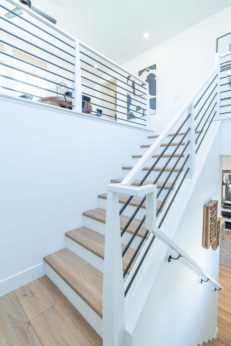 Morada | Plan 4 Model Interior| Stairwell| Paso Robles, CA