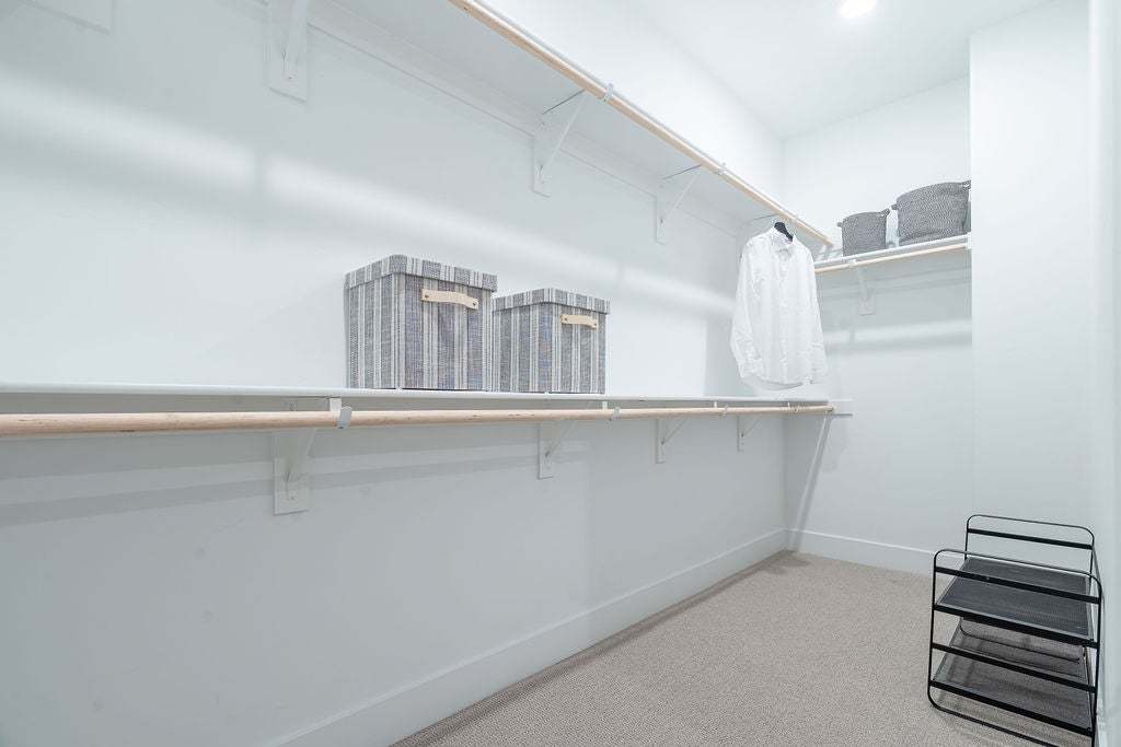 Morada | Plan 4 Model Interior | Primary Bedroom Closet| Paso Robles, CA