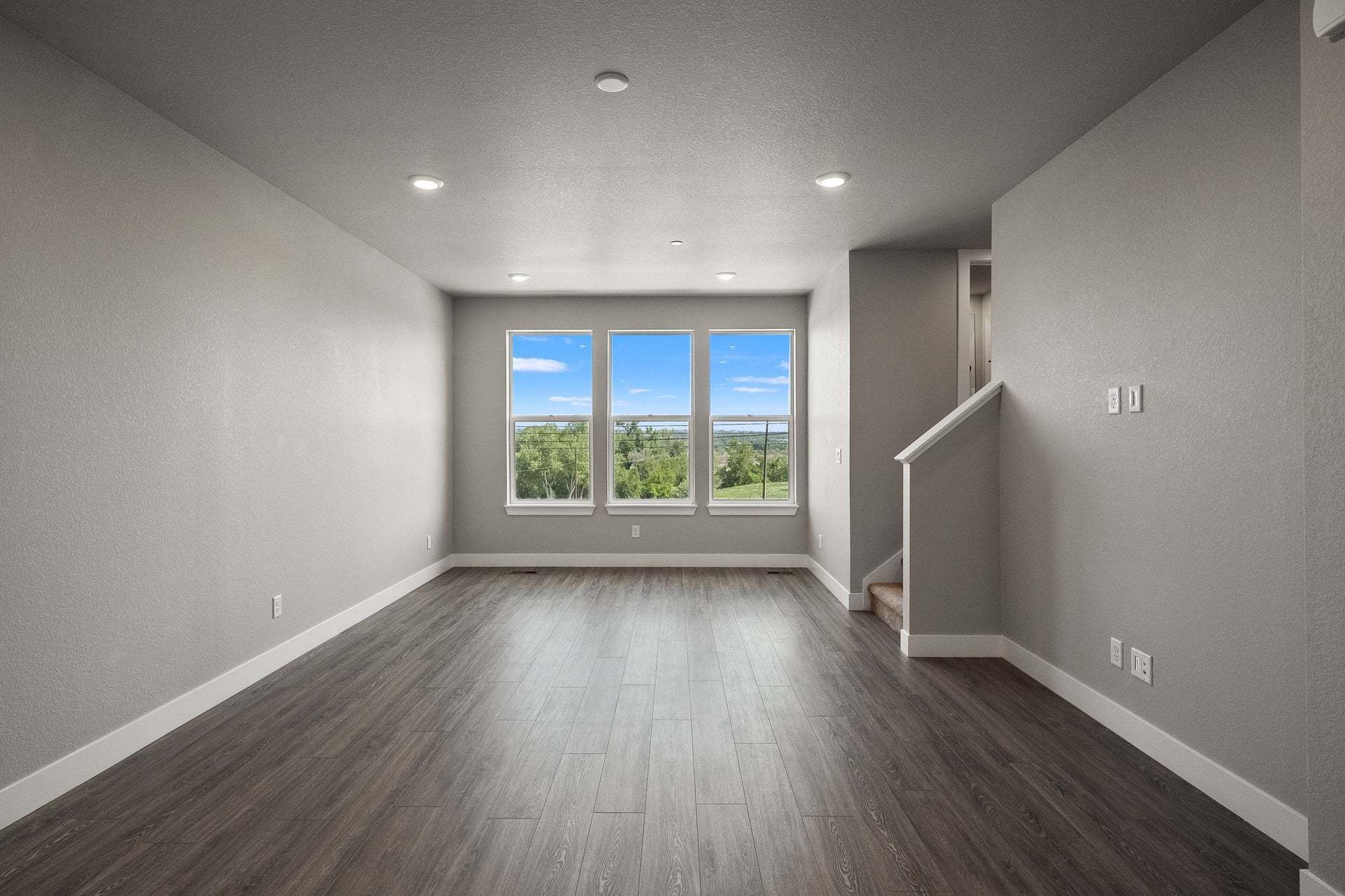 2898 W 56th Avenue | Berkeley Villas in Denver| Plan 1 | Great Room