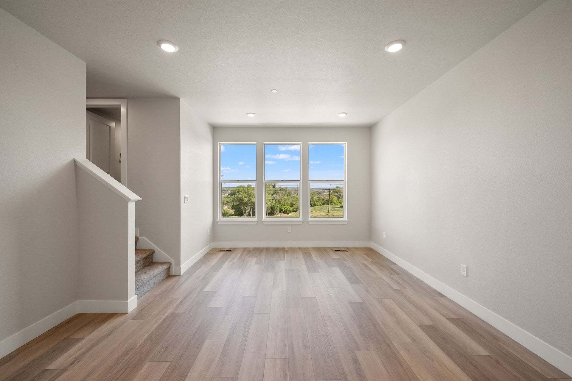 2900 W 56th Avenue | Berkeley Villas in Denver| Plan 1 | Great Room