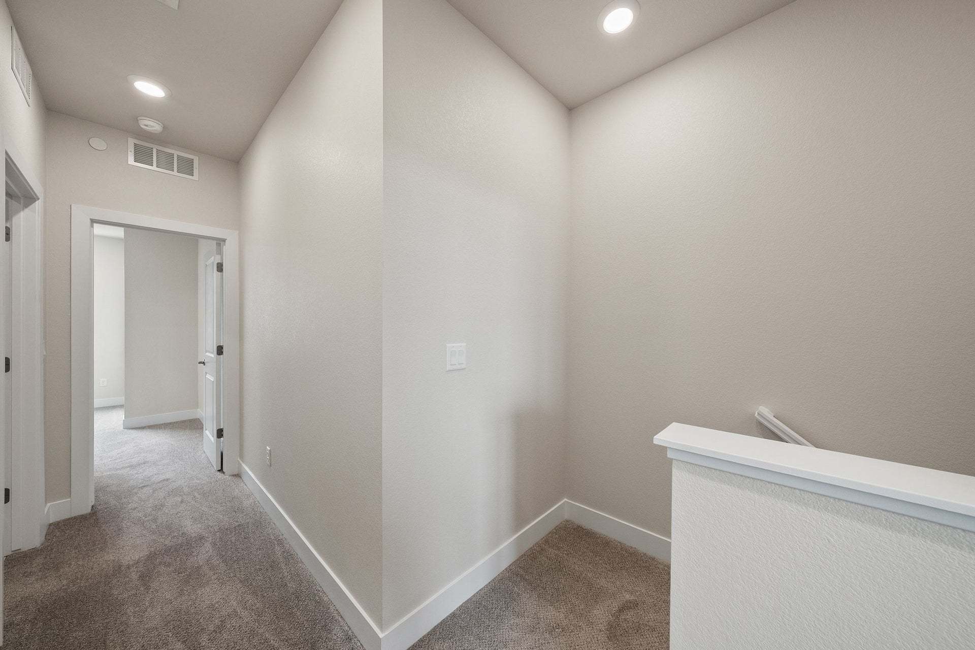 2900 W 56th Avenue | Berkeley Villas in Denver| Plan 1 | Upper Hall