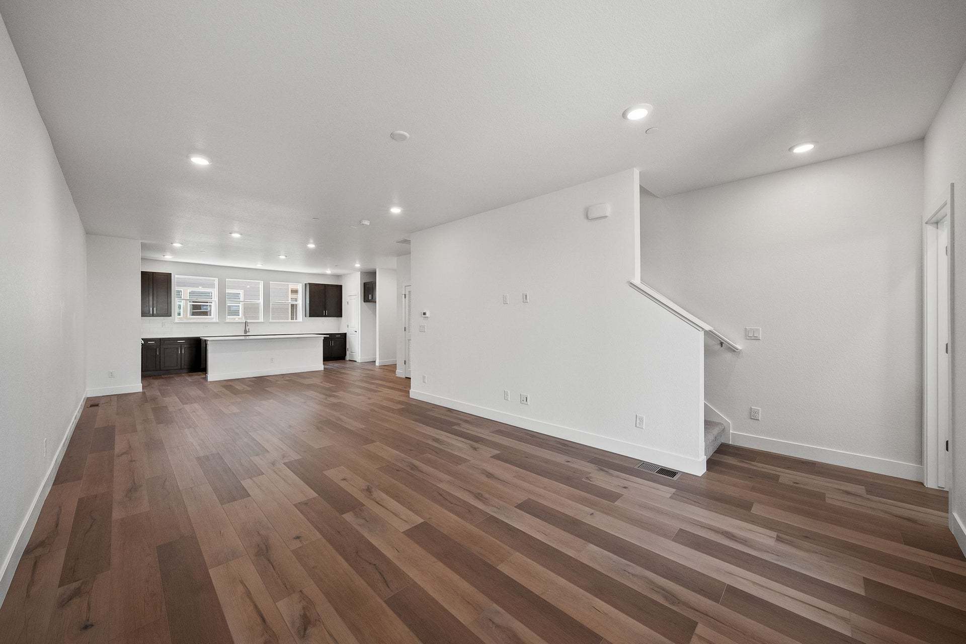2896 W 56th Avenue | Berkeley Villas in Denver| Plan 2 | Kitchen Dining Great Room