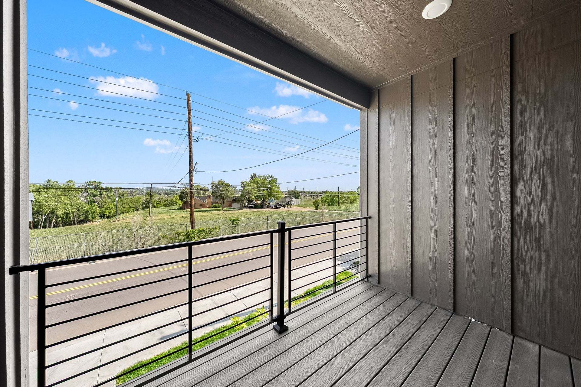 2896 W 56th Avenue | Berkeley Villas in Denver| Plan 2 | Covered Deck