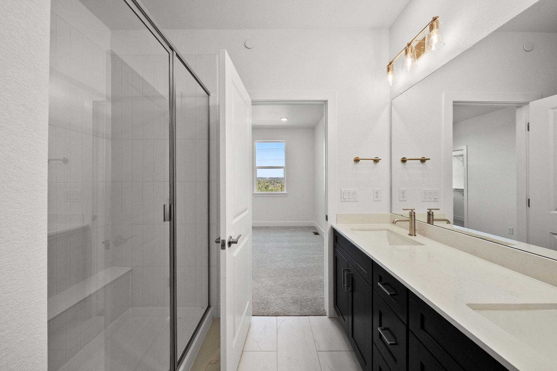 2896 W 56th Avenue | Berkeley Villas in Denver| Plan 2 | Primary Bath