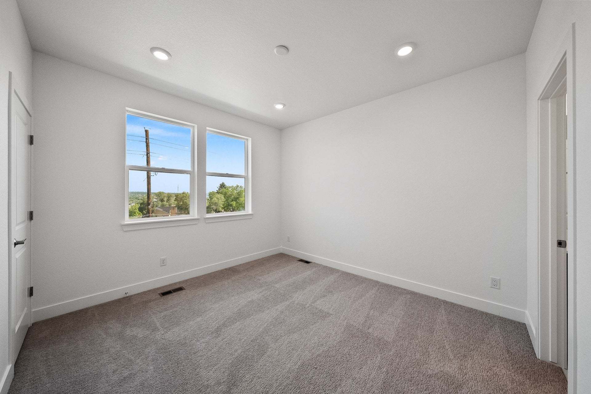 2896 W 56th Avenue | Berkeley Villas in Denver| Plan 2 | Primary Bedroom