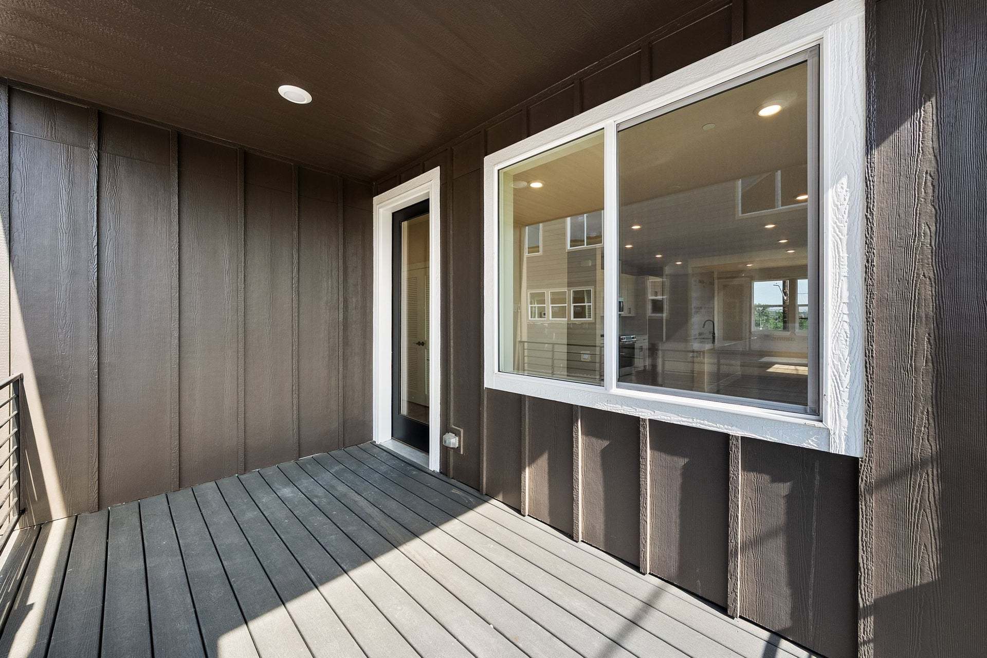 2894 W 56th Avenue | Berkeley Villas in Denver| Plan 3 | Covered Deck