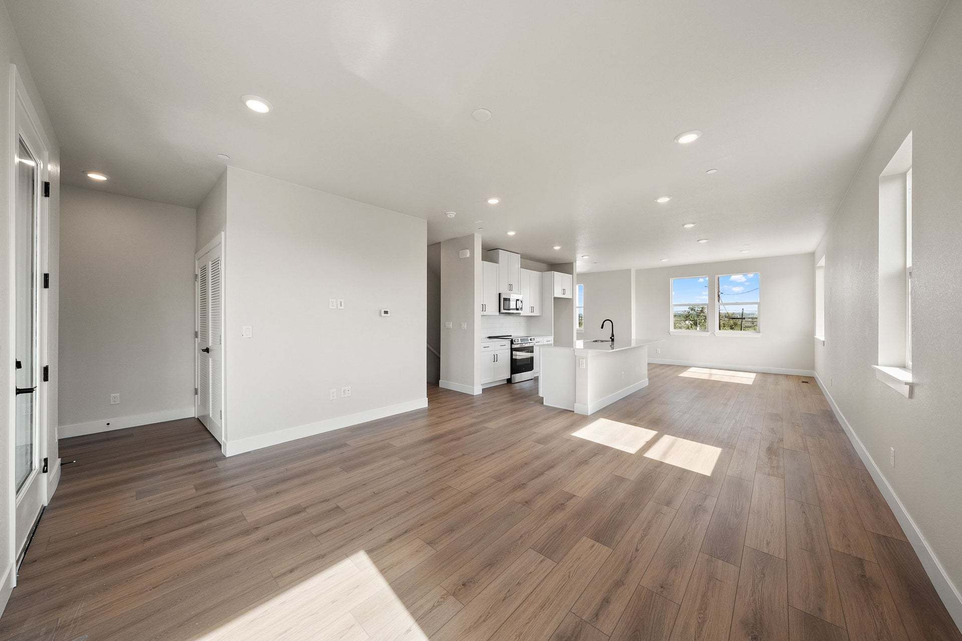 2894 W 56th Avenue | Berkeley Villas in Denver| Plan 3 | Great Room Dining Kitchen