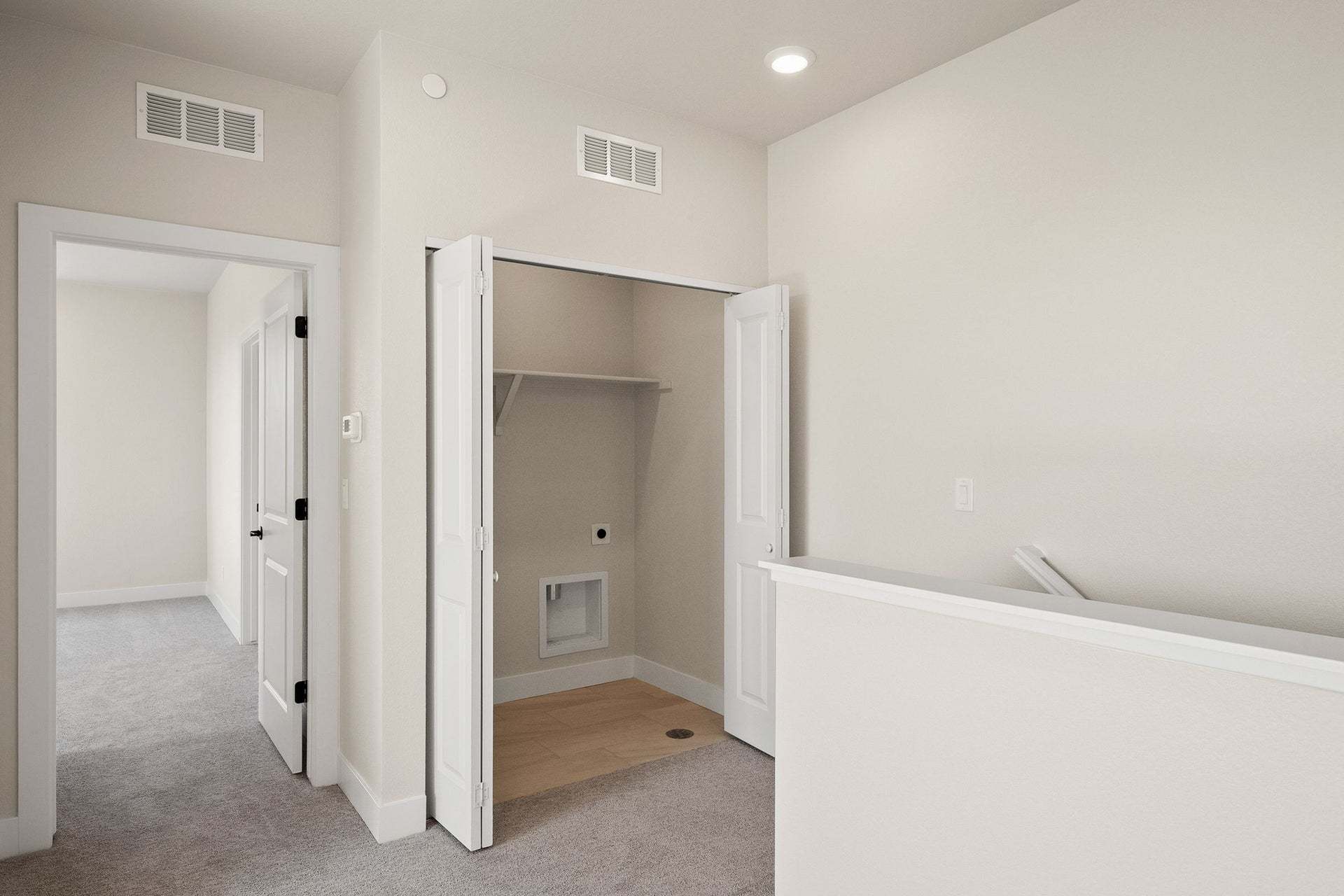 2894 W 56th Avenue | Berkeley Villas in Denver| Plan 3 | Upper Hall Laundry