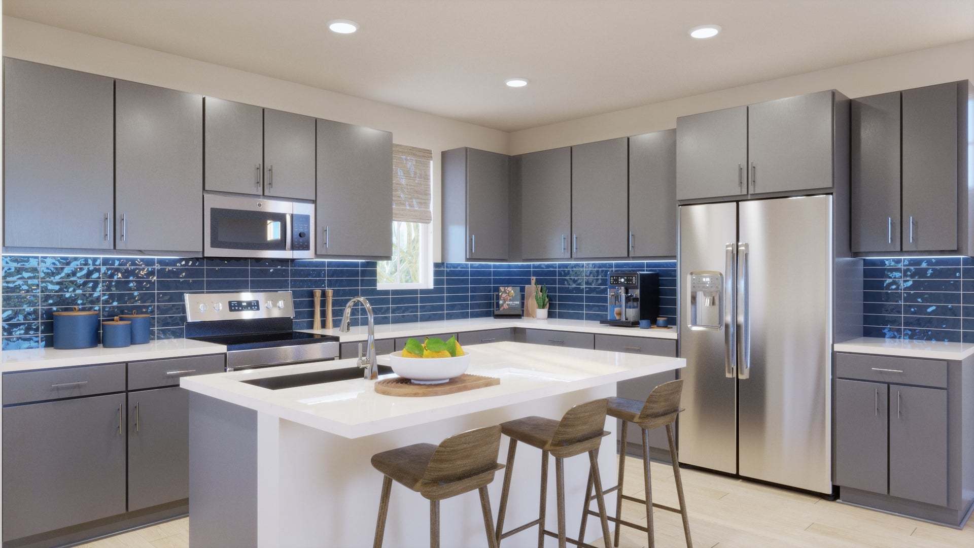 Bloom at Florita | Plan 3 | Kitchen | Rendering
