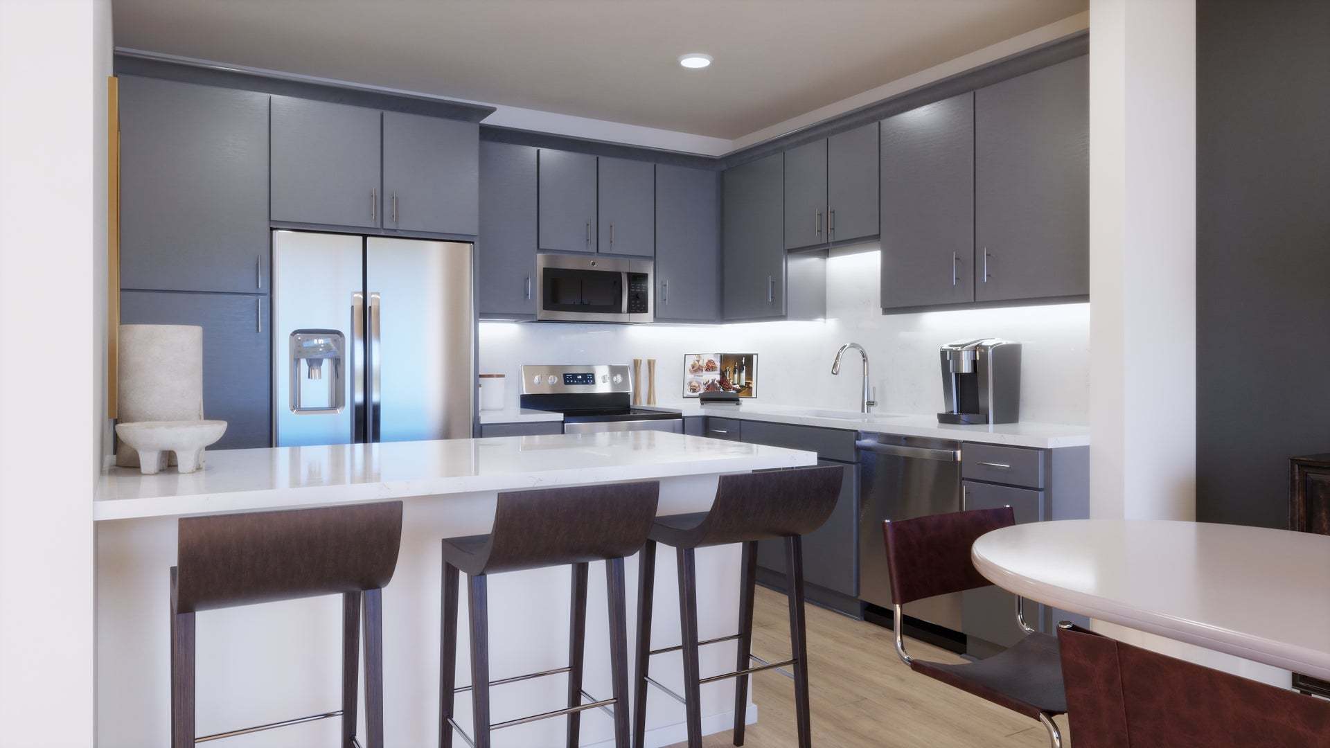 Petal at Florita | Plan 1 | Kitchen | Rendering