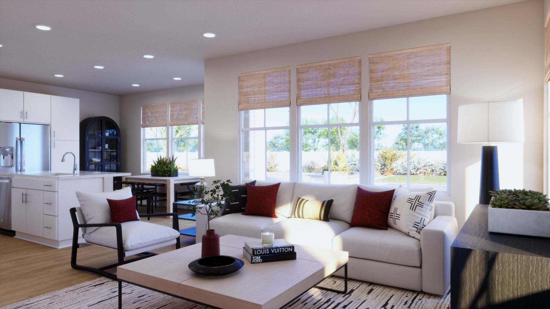 Bloom at Florita | Plan 2 | Great Room | Rendering