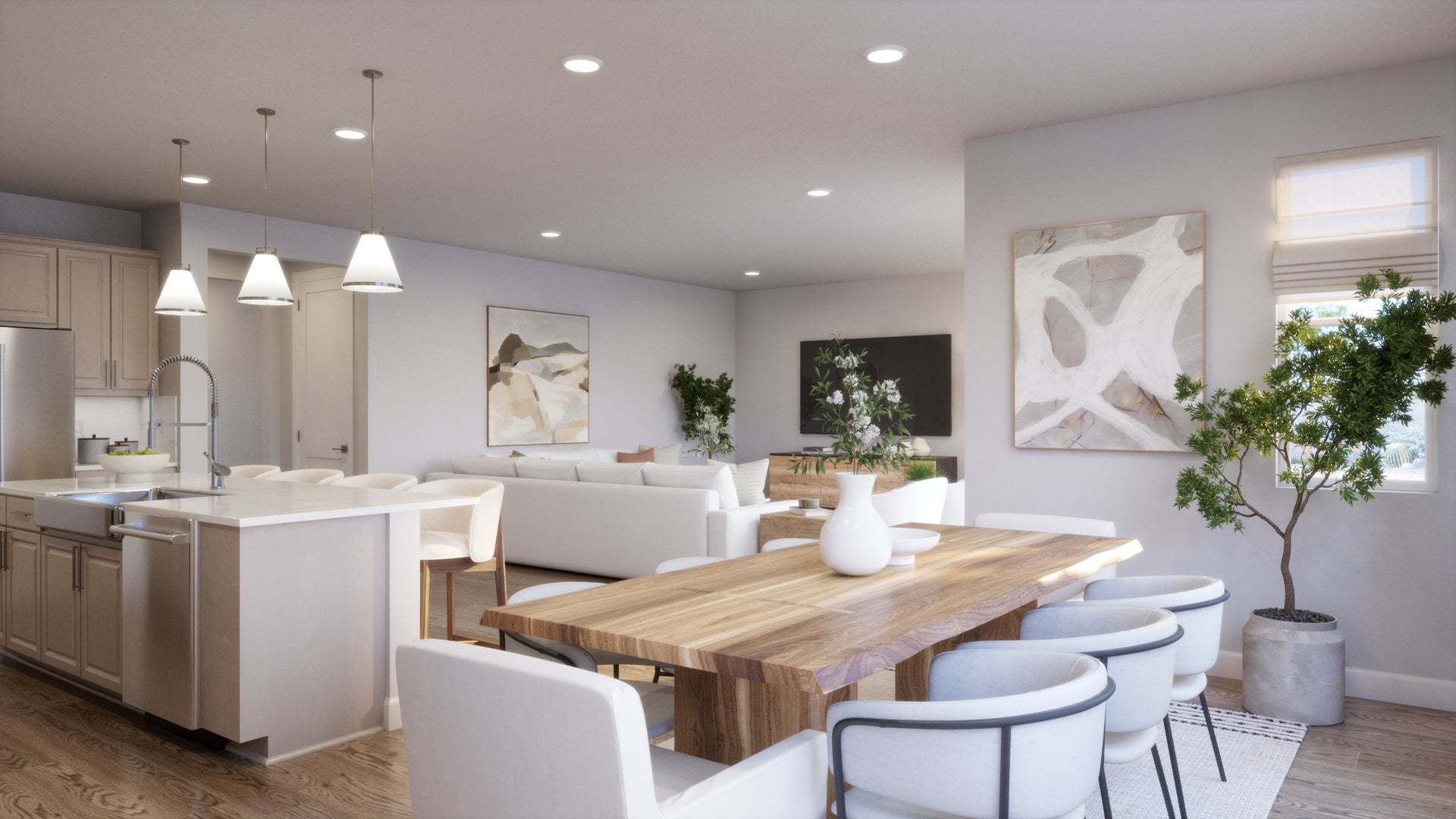 Lyra at Elaris | Plan 3 | Dining Room | Interior Rendering