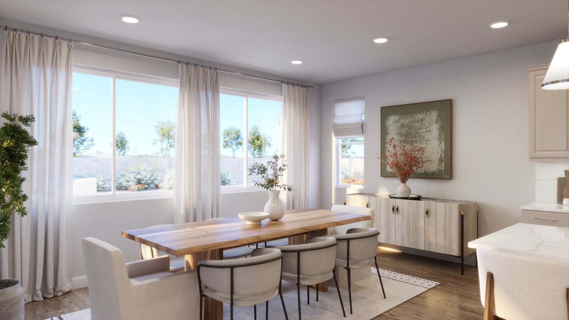 Lyra at Elaris | Plan 3 | Dining Room | Interior Rendering