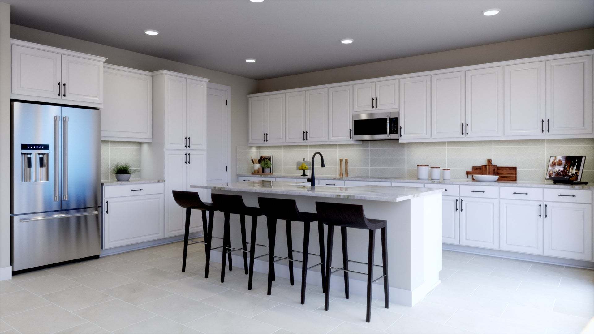 Lyra at Elaris | Plan 2 | Kitchen | Interior Rendering