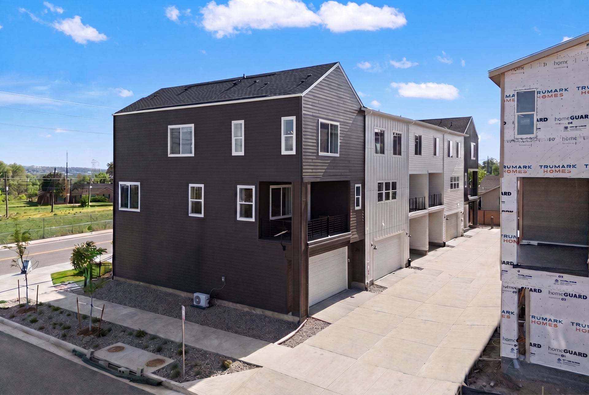 Berkeley Villas by Trumark Homes in Denver, CO | Plan 3 Model | Exterior