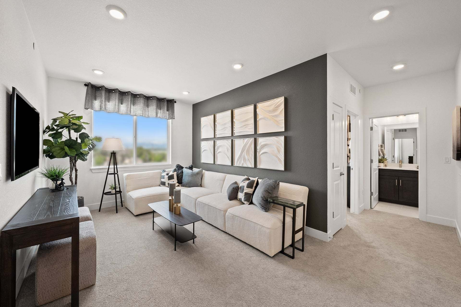 Berkeley Villas by Trumark Homes in Denver, CO | Plan 3 Model | Loft