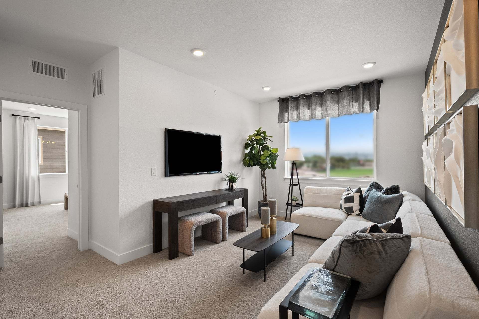 Berkeley Villas by Trumark Homes in Denver, CO | Plan 3 Model | Loft