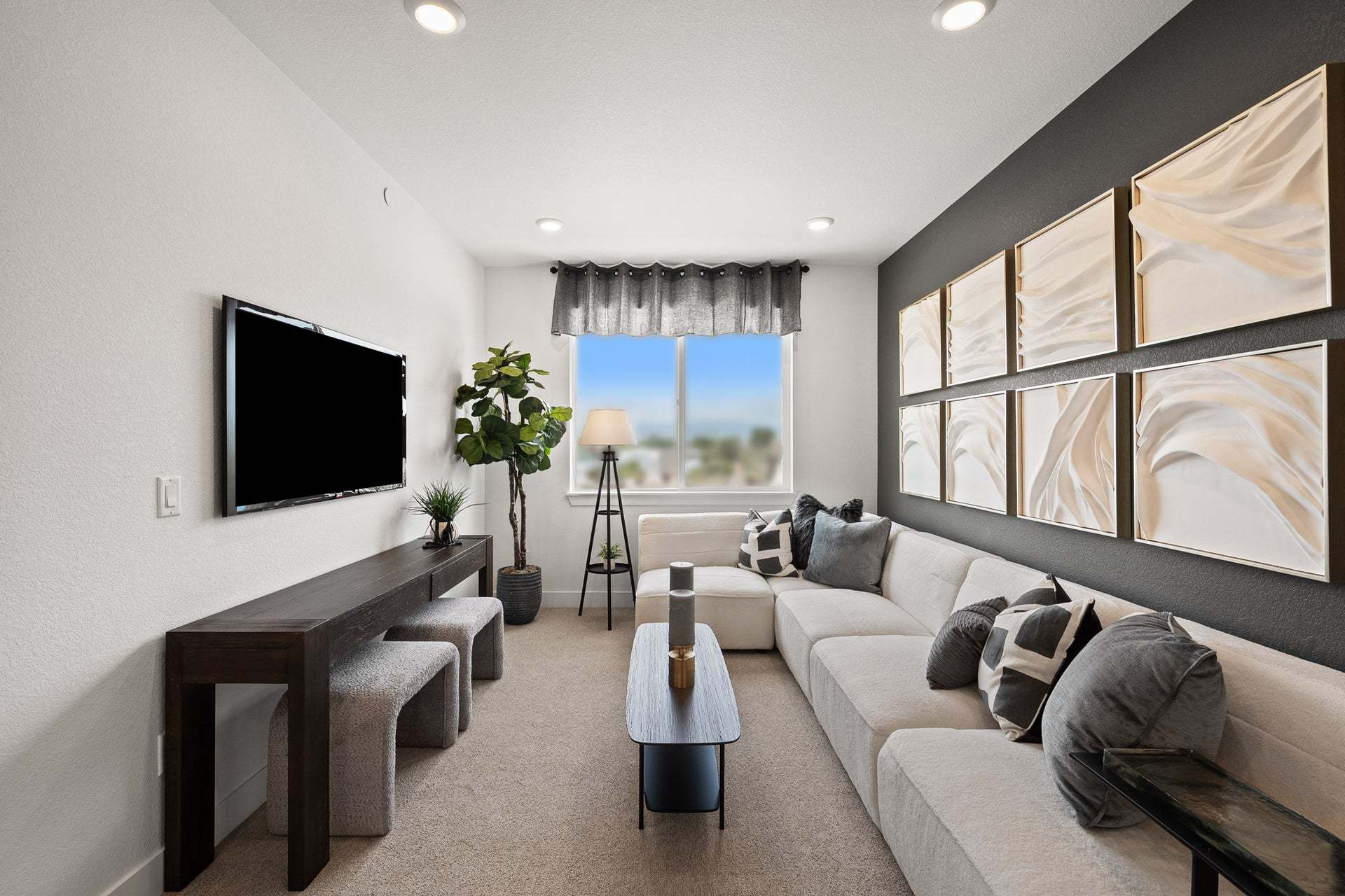 Berkeley Villas by Trumark Homes in Denver, CO | Plan 3 Model | Loft