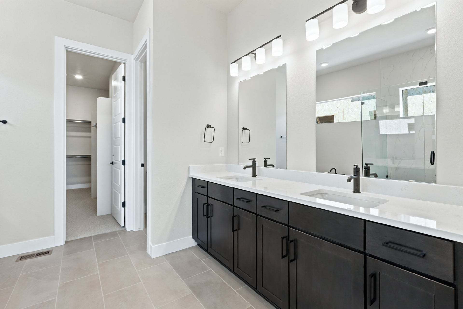 1661 Winter Glow Drive | RainDance by Trumark Homes | Plan 1 | Primary Bath