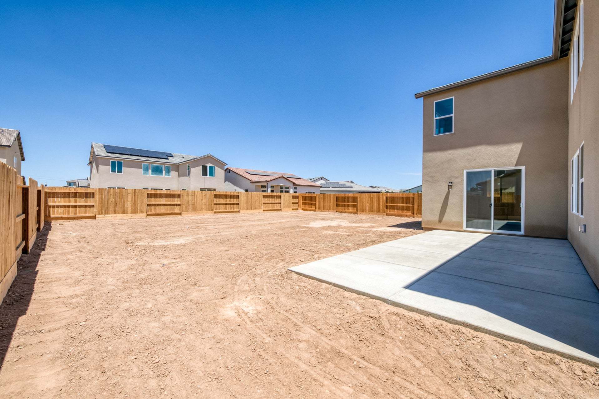 Homesite 84 | Backyard