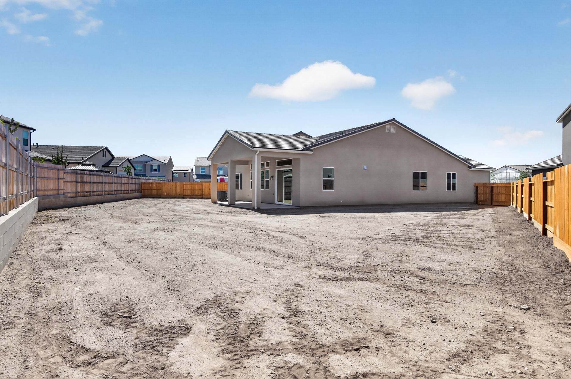 Homesite 43 | Backyard