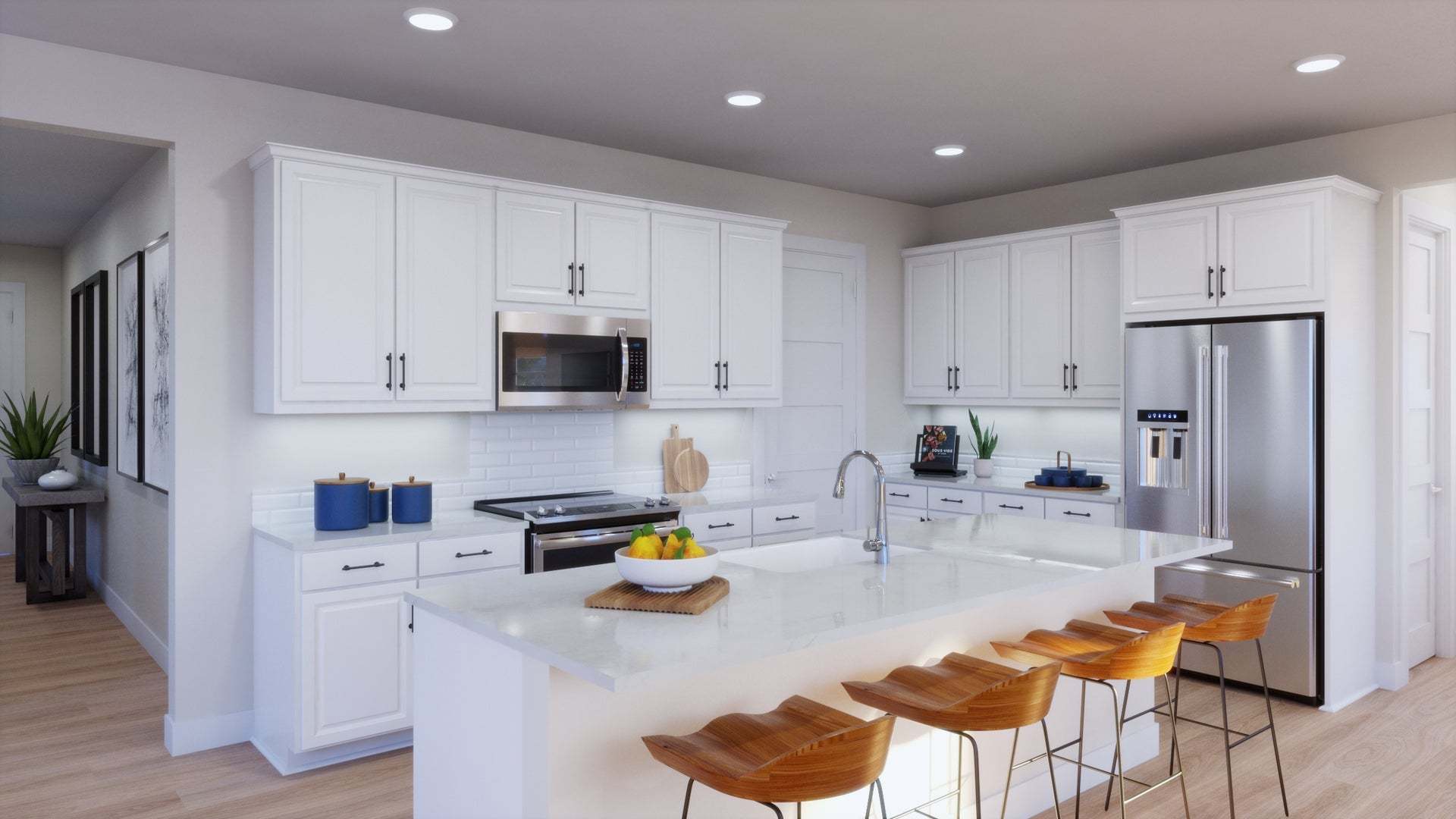Aria at Elaris | Plan 2 | Kitchen | Interior Rendering